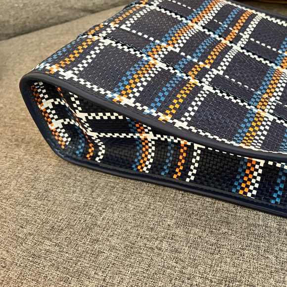 Burberry blue tote with crossbody strap - Picture 6 of 7